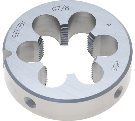 Плашка Bucovice Tools трубная G 7/8" -14 HSS 65x18мм 242780 1