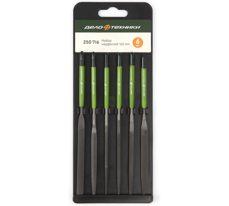 Набор надфилей Дело Техники 6 шт. 250716