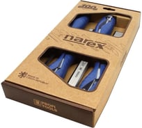 Набор из 4 плоских стамесок с ручкой Narex HEAVY DUTY (6,12,20,26) 860701
