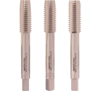 Метчик MASTER-TOOL М8 шаг 1.25мм комплект из 3х шт. DIN352 HSSEV3 7g 315210HT