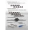 Метчики и плашки YATAFORCE набор 60пр. (метрич. + дюйм.) YF-M060-3(66274) 4