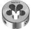 Плашка SORREX M5 для метрической резьбы круглая слесарная токарная из стали HSS (1 штука) 00402170-S 4