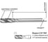 Метчик машинный SORREX M8 из кобальтовой стали HSSE DIN 371 6H форма C/RSP 35 (1 штука) 01015210-S 3