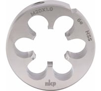 Плашка NKP М20 шаг 1.0мм DIN EN 22568 HSS 6e 45х14мм 239203N