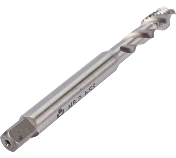 Машинный метчик INREKO с винтовой канавкой 8x1,25 HSS DIN 371 00003706