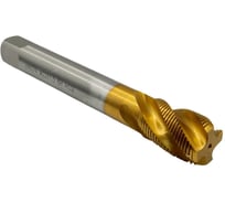 Метчик машинно-ручной TORNERI, М22х1,5, HSSE, 6H, DIN374, TiN, с винтовой канавкой для глухих отверстий, 043902