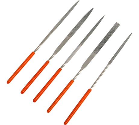Набор надфилей STARTUL алмазных 140х50х3мм 5 предметов Profi ST4046-5