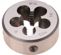 Плашка Terrax by RUKO M 16, шаг 2.0, HSS, 45x18мм 237160TX