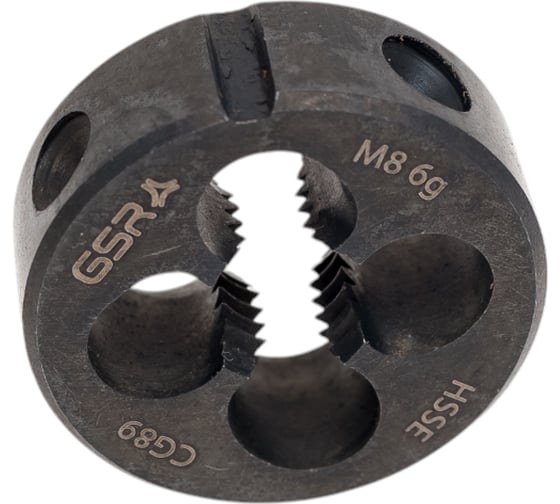 Плашка GSR 25x9 B HSSE-VAP M 8 Silver B09301210