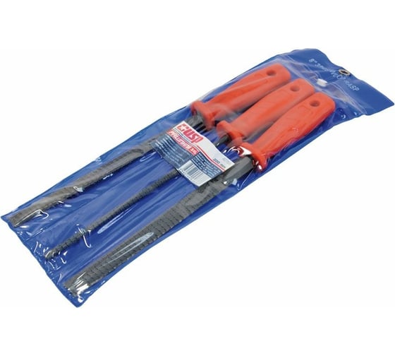 Рашпиль USP пл. ручк. 200мм 3шт  F0169 42755