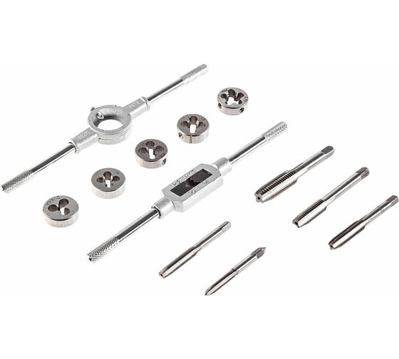 Набор метчиков и плашек Hammer Flex 601-039 12 шт 400856