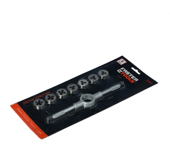 Набор плашек FASTER TOOLS M3-M12 2384