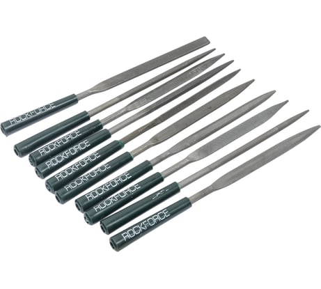 Набор надфилей Rockforce 10 предметов L-180мм, 5мм RF-6165 RF-6165(50155)