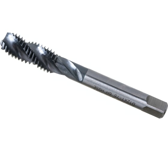 Метчик Partner M12x1.75 HSSE спиральная канавка 38, H6, TiAlN (серия TS01) 317120
