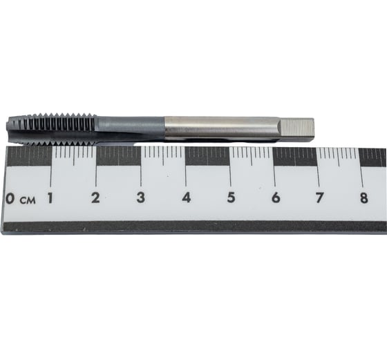 Метчик Partner M8x1.25 HSSE прямая канавка, со спиральной подточкой, H6, TiAlN (серия TS02) 319080
