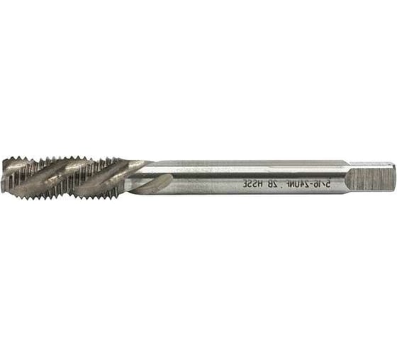 Метчик Partner N10-24 UNC HSS-E 6H спиральная канавка 38 (серия TS-UNC) 337006