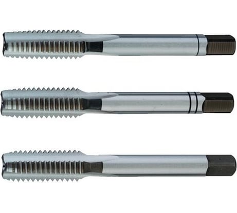 Метчик PROMAT ручной М12х1,75 комплект 3 шт HSS DIN 352 4000867117