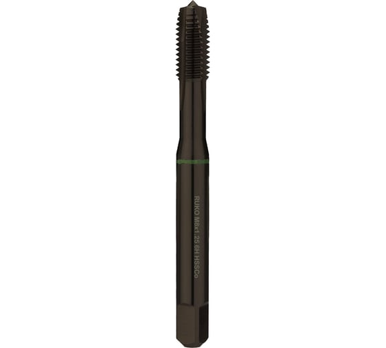 Машинный метчик RUKO М8, шаг 1.25 мм HSSE-VAP 232080VA