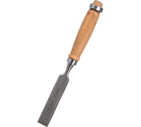 Долото-стамеска SPARTA 20 мм, деревянная рукоятка 242485