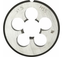 Метрическая плашка Профоснастка №79 Эксперт M27x1,5 HSS 4341, правая, пластиковый бокс 50411179
