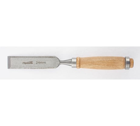 Долото-стамеска SPARTA 24 мм, деревянная рукоятка 242505