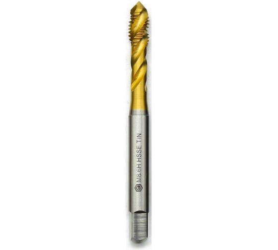 Машинный метчик СпецТехИнструмент M5x0.8DIN371СHSSETiNSTI 1