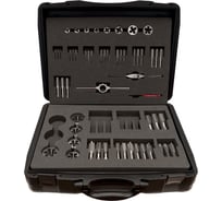 Набор метчиков и плашек Bucovice Tools M24 M3-M24, HSS, 60пр 340240
