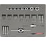 Набор метчиков и плашек Bucovice Tools M24 M3-M24, HSS, 60пр 340240 3