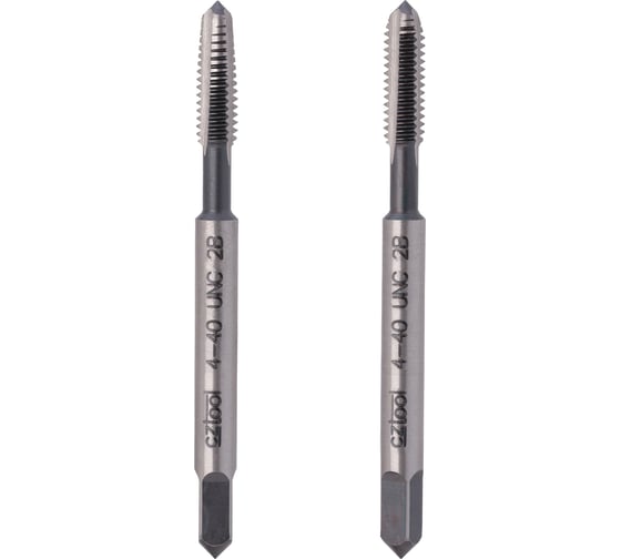 Набор метчиков Bucovice Tools UNC №4 -40, 115CrV3, 2-х шт 115004-2 1