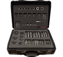 Набор метчиков и плашек Bucovice Tools M30 M3-M30, HSS, 73пр 340300