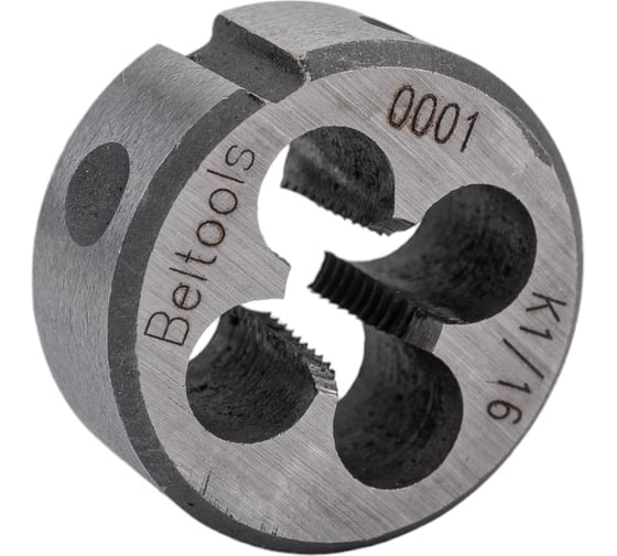 Коническая плашка Beltools К1/16 (NPT) 27Н D=25 мм, диаметр нарезаемой резьбы=8,4 ri.127.30