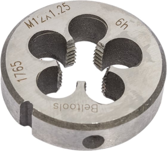 Плашка Beltools М12x1,25 6h D=38 мм, ri.128.603 1