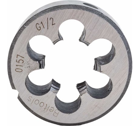 Плашка трубная G1/2" 14Н dнар.резьбы=20,955 D=45 мм Beltools ri.130.58