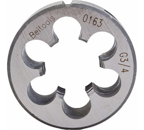 Плашка трубная G3/4" 14Н dнар.резьбы=26,441 D=55 мм Beltools ri.130.59