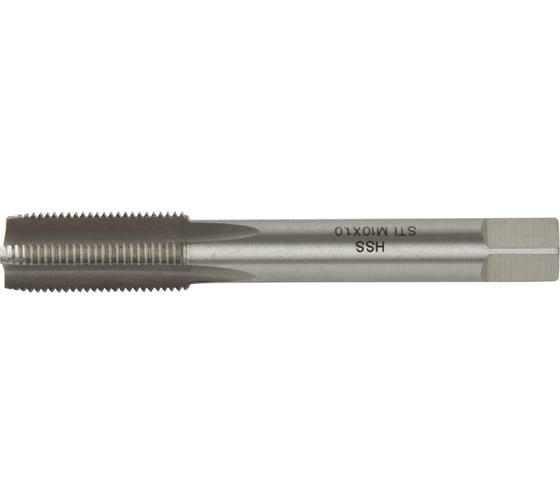 Метчик WIEDERKRAFT STI для резьбовых вставок M10X1,0, HSS WDK-STI1010