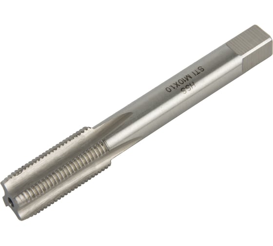 Метчик WIEDERKRAFT STI для резьбовых вставок M10X1,0, HSS WDK-STI1010