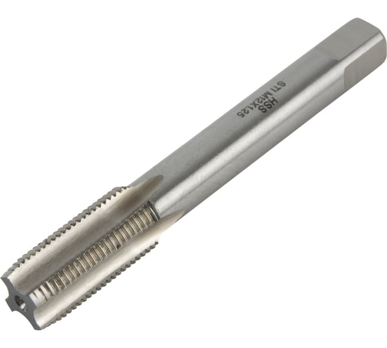 Метчик WIEDERKRAFT STI для резьбовых вставок M12X1,25, HSS WDK-STI1212