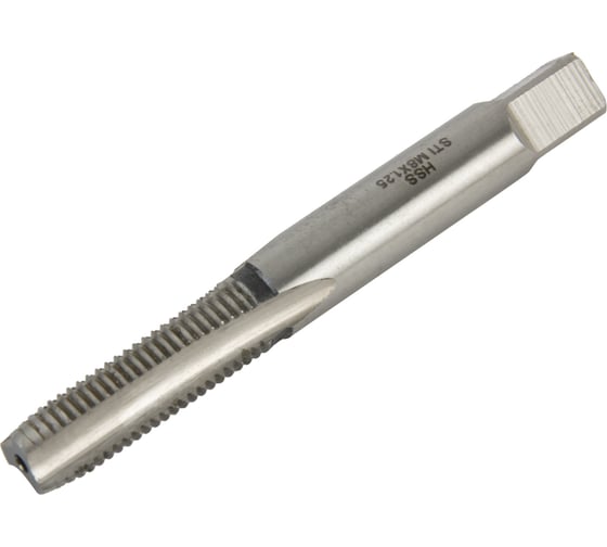 Метчик WIEDERKRAFT STI для резьбовых вставок M8X1,25, HSS WDK-STI8125
