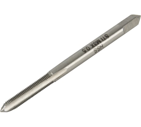 Метчик WIEDERKRAFT STI для резьбовых вставок M3X0,5, HSS WDK-STI0305