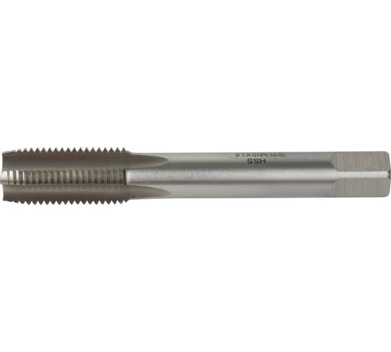 Метчик WIEDERKRAFT STI для резьбовых вставок М12x1,5, HSS WDK-STI1215