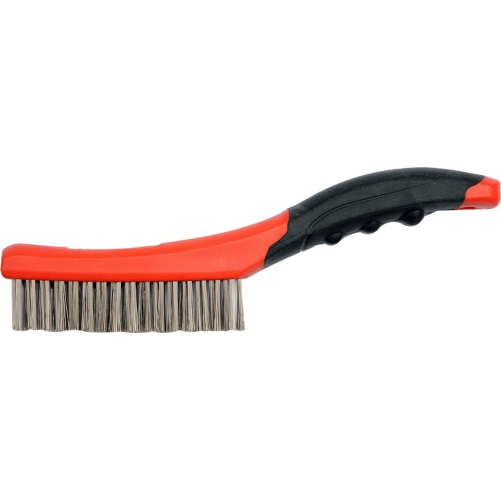 Стальная щетка YATO 4 ряда, c пластиковой ручкой YT-6338 - выгодная ...