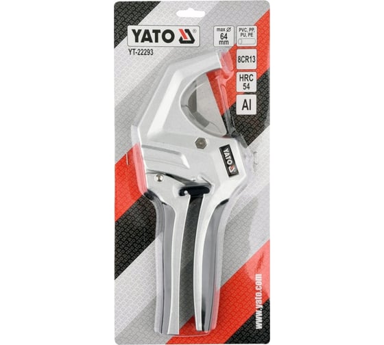 Труборез для ПВХ труб YATO 64 мм PTFE YT-22293