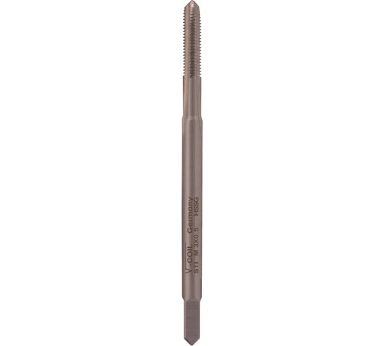 Метчик для вставки VOELKEL STI М3 шаг 0,5 мм HSS-G V03005