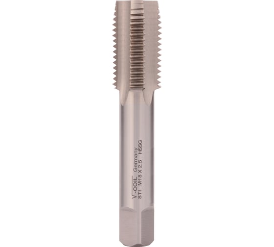 Метчик для вставки VOELKEL STI М18 шаг 2,5 мм HSS-G V03035