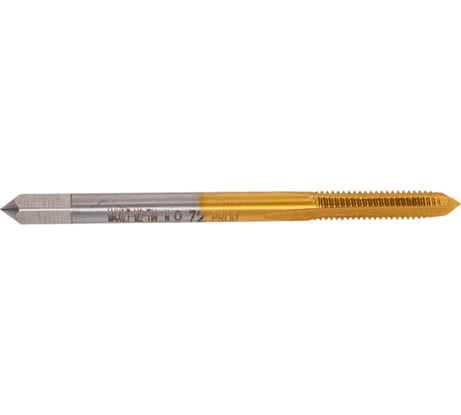Машинный метчик VOELKEL М4 шаг 0,7 мм HSSE-TiN DIN371 V31530