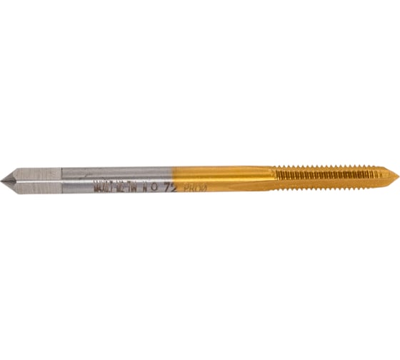 Машинный метчик VOELKEL М4 шаг 0,7 мм HSSE-TiN DIN371 V31530 1