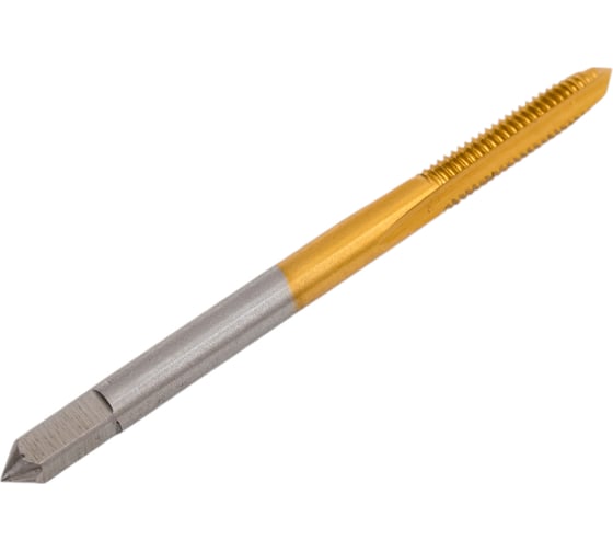 Машинный метчик VOELKEL М4 шаг 0,7 мм HSSE-TiN DIN371 V31530