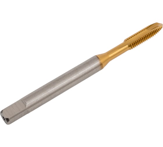 Машинный метчик VOELKEL М5 шаг 0,8 мм HSSE-TiN DIN371 V31534