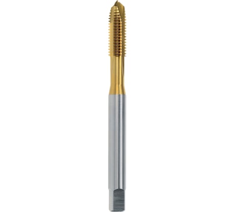 Машинный метчик VOELKEL М6 шаг 1,0 мм HSSE-TiN DIN371 V31538