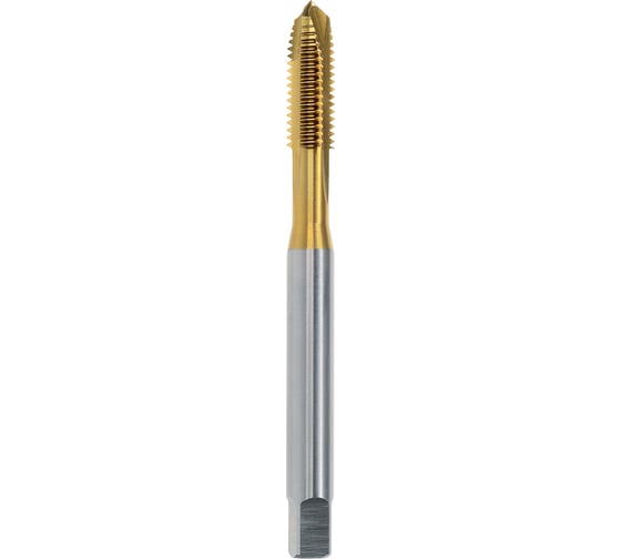 Машинный метчик VOELKEL М8 шаг 1,25 мм HSSE-TiN DIN371 V31542